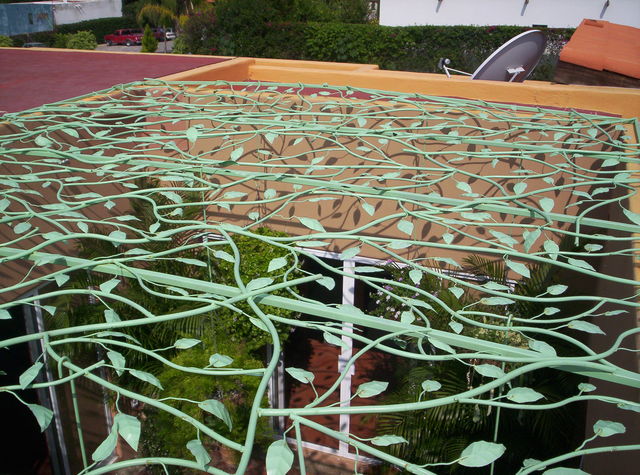 Protección cielo enrramada 7